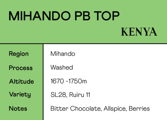 Kenya - Mihando PB TOP