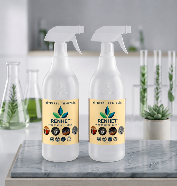 Renhet Bitkisel Kahve Makinesi Temizleyici 1000 ml 2'li